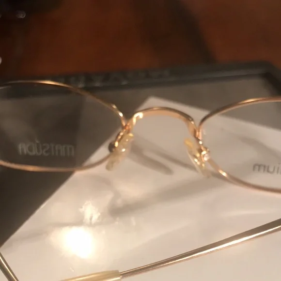 COPY - Matsuda Glasses Gold Titanium Vintage 90s 10225. Never owned, matsuda ca… - Picture 4 of 8